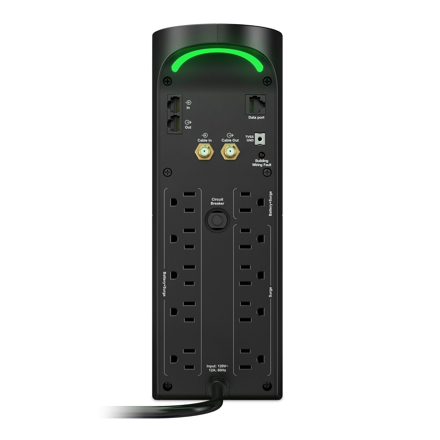 APC Back-UPS Pro Gaming 1500VA UPS — Midnight (BGM1500B)